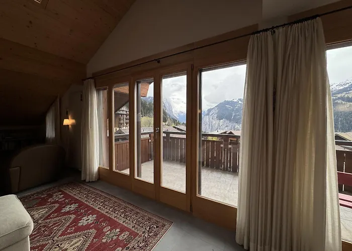 Lägenhet Bella Vista 12 - Penthouse Wengen