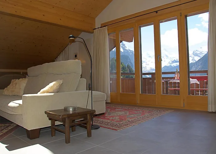 Lägenhet Bella Vista 12 - Penthouse Wengen